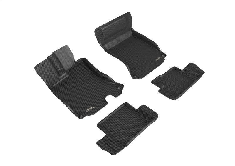 3D MAXpider 21-23 Ferrari Portofino M Kagu Floor Mat- Black R1 R2