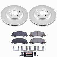 Power Stop 06-11 Buick Lucerne Front Z23 Coated Brake Kit