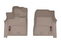 WeatherTech 2025 Infiniti QX80/Nissan Armada (Bench & Bucket Seats) Front FloorLiner - Tan