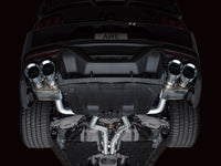 AWE 2024 Ford Mustang Dark Horse S650 RWD SwitchPath Cat-Back Exhaust w/ Quad Chrome Silver Tips