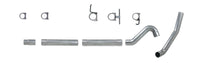 Diamond Eye KIT 4in Catback MFLR RPLCMENT PIPE Single AL: 03-06 FORD 6.0L EXCURSION