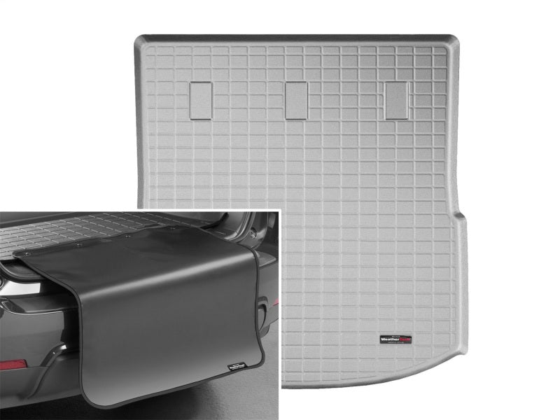 WeatherTech 2018+ Buick Enclave Cargo With Bumper Protector - Grey