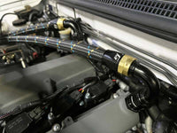 GReddy AN12 150 DEGREE HOSE END SWIVEL BLACK/GOLD ANODIZED