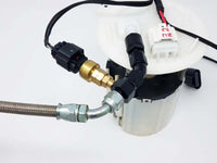 Aeromotive VaporWorx Fitting - GM 3/8in Female Quick Connect to AN-06 Male Adapter