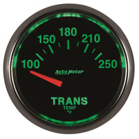 Autometer GS 52mm 100-250 Degree F Short Sweep Electronic Transmission Temperature Gauge