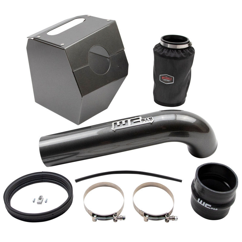Wehrli 17-19 Chevrolet 6.6L L5P Duramax 4in. Intake Kit - Chevy Orange