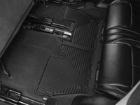 WeatherTech 21-23 Jeep Grand Cherokee L Rear Rubber Mats - Black