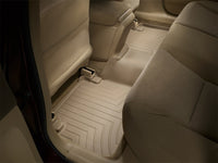 WeatherTech 08-12 Honda Accord Rear FloorLiner - Tan