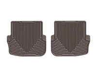 WeatherTech 2017+ Mercedes-Benz C-Class Rear Rubber Mats - Cocoa