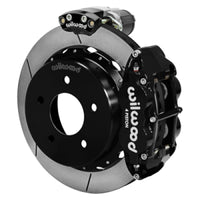 Wilwood 88-98 GM C1500 Superlite Rear Electronic Parking Brake Kit 14in Rotor 3.25in Offset - Blk