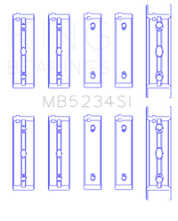 King Engine Bearings Subaru Ej20/Ej22/Ej25 (Incl. Turbo) (Size +0.25mm) Main Bearing Set