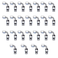 Russell Performance -6 AN Endura PowerFlex Power Steering 90 Degree Hose Ends(25 pcs.)