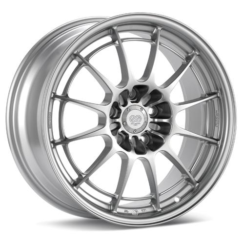Enkei NT03+M 18X9.5 5x130 55mm Offset 71.6mm Bore Silver Wheel (MOQ 40)
