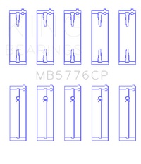 King Engine Bearings Isuzu 4HK1 (Housing Bore +.020) (Size 0.25 Oversized) Main Bearing Set