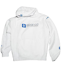 Sparco Sweatshirt Hooded WWW White XXL RG