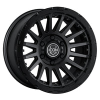 ICON Alloys Recon Pro Satin Black - 18x9 / 6x5.5 / 0mm / 5in BS