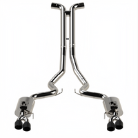 Kooks 2018+ Mustang 5.0L 4V Convertible/Coupe Cat-back Exhaust Connect to OEM Connection Point