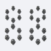 Ford Racing M12 x 1.5 Black Lug Nut - Set of 24