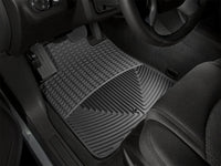 WeatherTech 07+ GMC Acadia Front Rubber Mats - Black