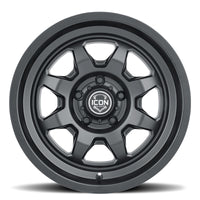 ICON Nuevo 17x8.5 / 5x150 / 25mm Offset / 5.75in BS Satin Black Wheel