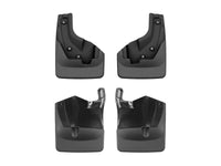 WeatherTech 22-24 Subaru Forester Incl. Wilderness Front & Rear No Drill MudFlaps - Black