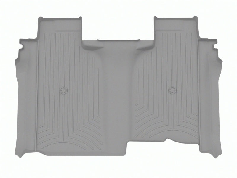 WeatherTech 2019+ Chevrolet Silverado 1500 Rear FloorLiner - Grey