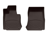 WeatherTech 2017+ Mercedes-Benz AMG GLC 43 Coupe / 18-21 AMG GLC 63 SUV Front FloorLiner HP - Cocoa