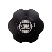 Wehrli 11-25 Ford Power Stroke 6.7L Billet Oil Fill Cap - Black Anodized