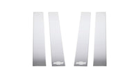 Putco 2020 Chevy Silv HD - Chevy Bow Tie Etching - Crew Cab / Double Cab (6pcs) SS Pillar Posts