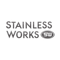 Stainless Works 3in Trick Hanger - Clamp On 90 Degree