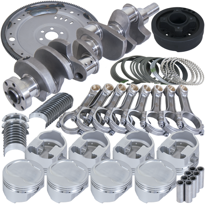Eagle Ford 302 3.000in Crank 5.090in I-Beam Rods 4.030in Pistons 164 Tooth FP Balanced Assembly