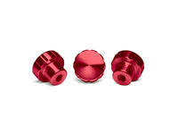 WeatherTech Colored Billet Knobs-Red