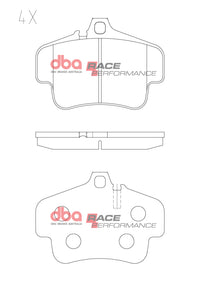 DBA 97-13 Porsche 911 996/99 RP Performance Rear Brake Pads