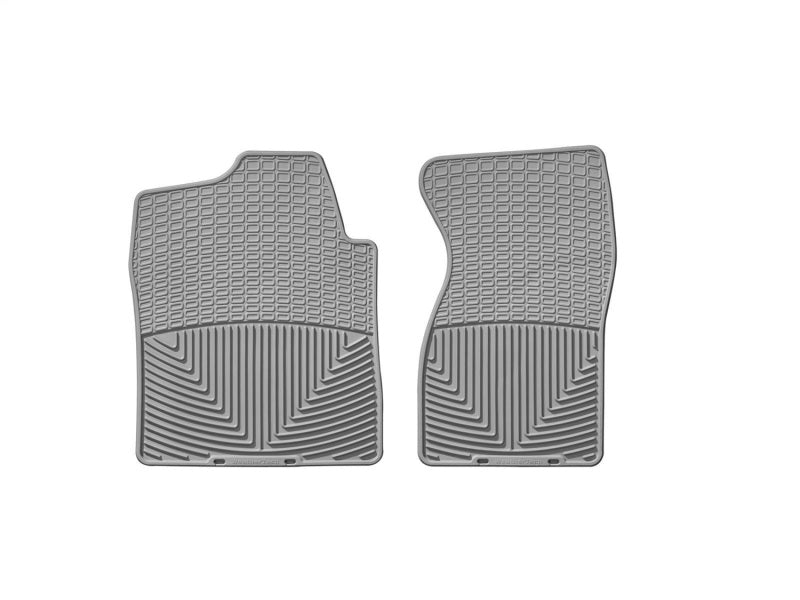 WeatherTech 99-00 Chevrolet Silverado Crew Cab Front Rubber Mats - Grey
