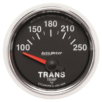 Autometer GS 52mm 100-250 Degree F Short Sweep Electronic Transmission Temperature Gauge