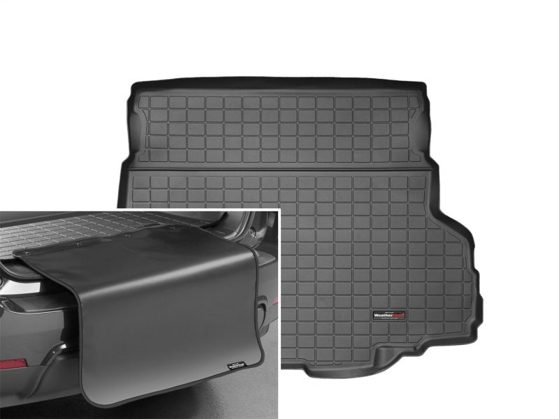 WeatherTech 10-12 Ford Fusion Cargo Liner w/ Bumper Protector - Black