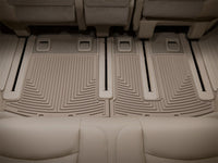 WeatherTech 13+ Nissan Pathfinder Rear Rubber Mats - Tan