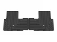 WeatherTech 23-25 Honda Pilot Rear All-Weather Floor Mats - Black