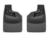 WeatherTech 2017+ Ford F250/350/450/550(Fits W/OEM Fender Flares/Lip ONLY) No Drill Mudflaps FRONT