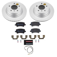 Power Stop 10-13 BMW 128i Rear Euro-Stop Brake Kit