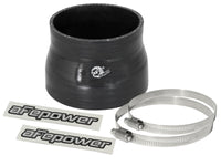 aFe 3.5in ID to 3in ID x 2.5in L Reducing Coupler - Black