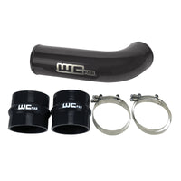 Wehrli 17-19 Chevrolet 6.6L L5P Duramax 4in Intake Resonator Pipe - Bengal Red