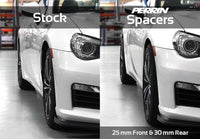 PERRIN 02-14 Subaru WRX / 2004 STI / 13-26 BRZ & Toyota GR86 30mm Wheel Spacers 5x100 56mm CB - Pair
