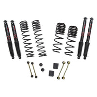 Skyjacker 2020 Jeep JL 4WD Rubicon Diesel 2.5in Dual Rate Long Travel Sus Lift Kit w/Blk Max Shocks