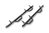 N-Fab Nerf Step 04-06 Toyota Tundra Double Cab - Gloss Black - Cab Length - 3in