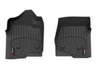 WeatherTech 08-14 Chevrolet Silverado 2500/3500 Crew/Extended Cab Vinyl Front FloorLiner - Black