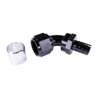 Russell 12AN ProClassic Crimp 60 Degree Hose End - Black