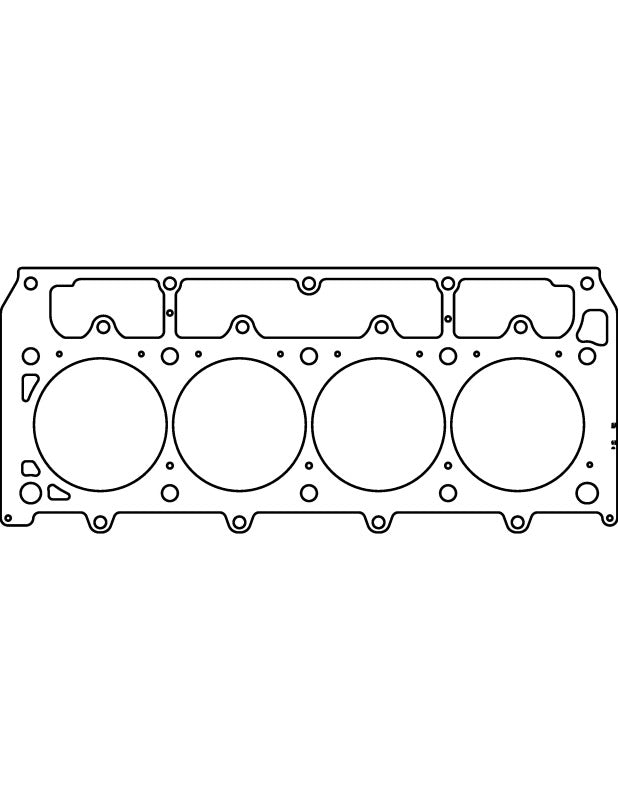 Cometic GM LSX RHS 4.200in Bore .040in MLX 5-Layer Head Gasket