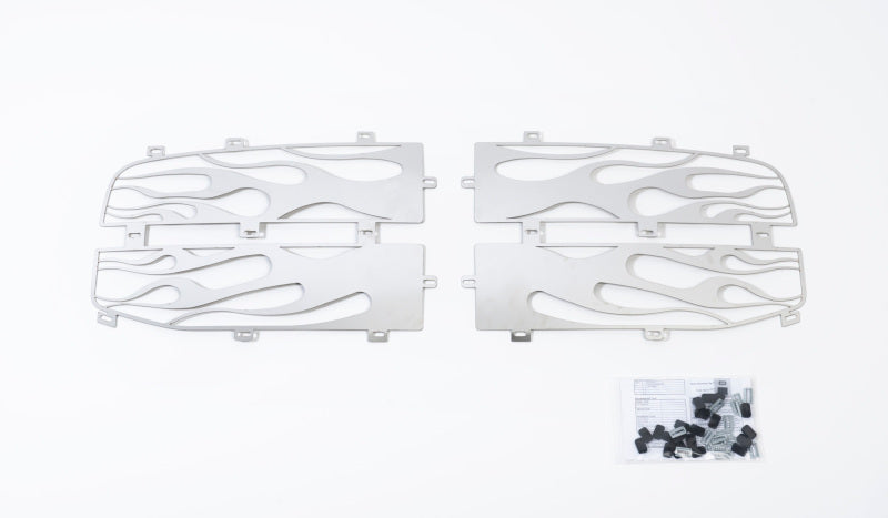 Putco 05-10 Dodge Charger Honeycomb Main Grille Flaming Inferno Stainless Steel Grille