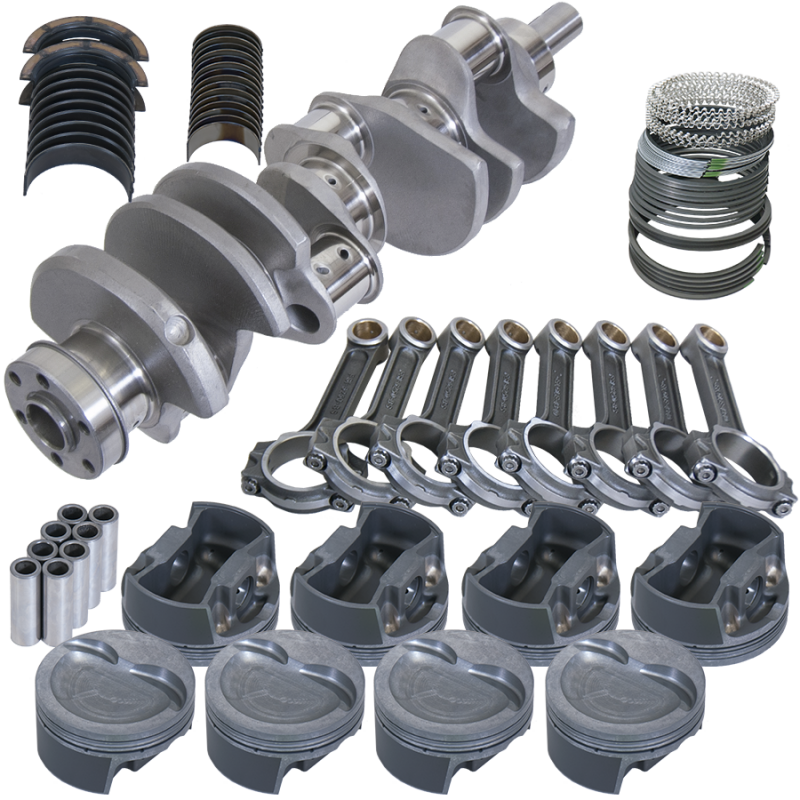 Eagle Ford 351W 4.170in Crank 6.250in I-Beam Rods -16cc 4.125in Pistons Balanced Assembly